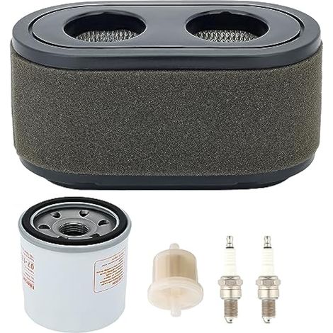Compatible avec le filtre à air 127-9252 avec filtre à huile 120-4276 pour tondeuse autoportée Toro TimeCutter 74667 74675 74680 74866 74867 74723 74726 74731 74741 74766 75211 V-Twin (1/4)
