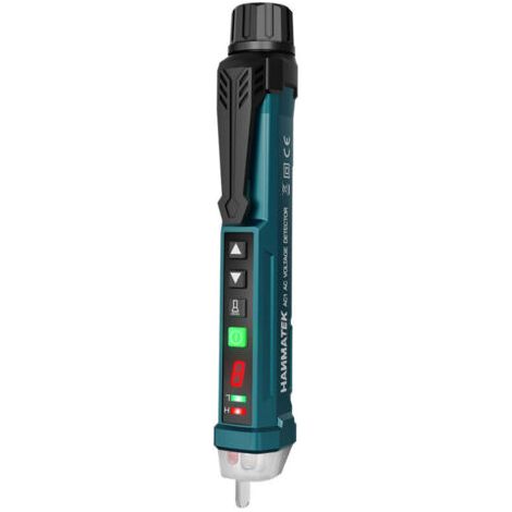 Détecteur de Tension sans Contact,HANMATEK AC1 Sensibilité Réglable/Écran LCD/LED Lampe de Poche/Double Portée 12V/48V-1000V (1/4)