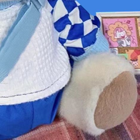 Vêtements pour animaux en peluche : vêtements en peluche mignons, élégants et doux pour ours en peluche (Type 3) (1/5)