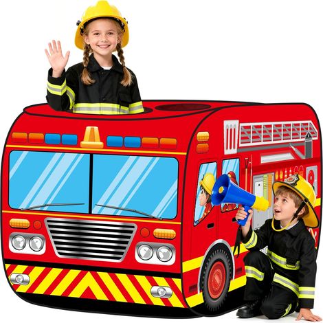 Maison de jeu pop-up pour enfants, tente de jeu, pop-up, avec sac de transport, jouet pour l'intérieur et l'extérieur, garçons et filles à partir de 3, 4, 5, 6 ans (1/5)