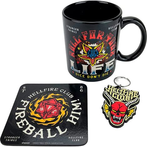 Set de regalo pyramid hellfire taza cerámica 3 piezas (1/2)
