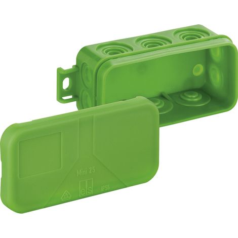 Spelsberg 31050801 Boîte de raccordement (L x l x H) 43 x 89 x 38 mm vert IP55 1 pc(s)