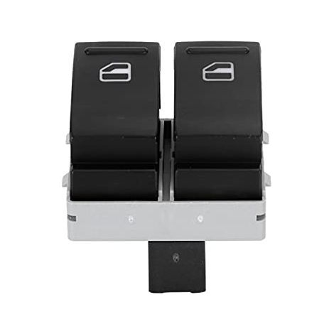Para interruptor de elevalunas eléctrico, botón de interruptor de elevalunas eléctrico 7E0959855A para Muvan T5 T6 2005-2009 lado del conductor (1/5)