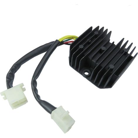 Regulador de voltaje Gauss para Honda CH 150, CM 200, CM 400, CS 450, CX 500, FT 500, GB 500, GL 500, NS 250, XBR 500, XL 600, CB 250, CB 400, CB 450, CB 500 (OEM: 1600-413-008)