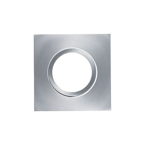 collerette - pour spot europole led up uni - carré - aluminium - orientable - europole 5733