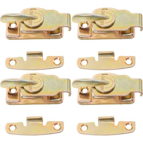 4 connecteurs métalliques pour meubles modulables, quincaillerie (1/5)