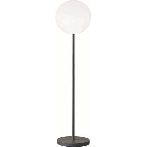 Lampadaire lumineux rechargeable pied métal design scandinave LED blanc chaud/blanc dimmable LUNY TALL H150cm (1/5)