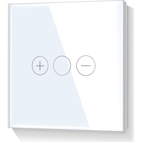 Liaonfoy Interrupteur WiFi tactile LED variable Blanc 90-250 V 2,4 GHz Smartphone Alexa Tuya (1/5)