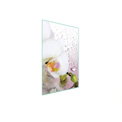 Glasschneidebrett 35x52 Orchidee (1/5)