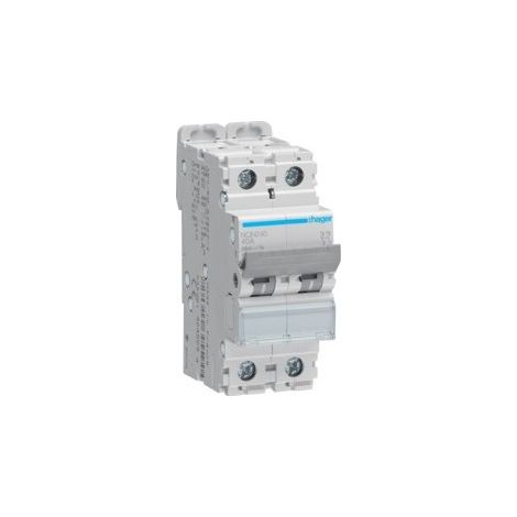 Disj.2P 20kA B-40A 2m - DISJONCTEURS MULTI. HAGER NQN240 (1/2)