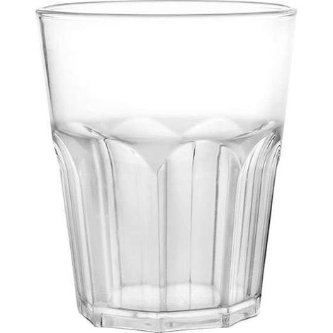 Bicchiere Plastica Acqua Rox Cc 290 Pz 8 Goldpl