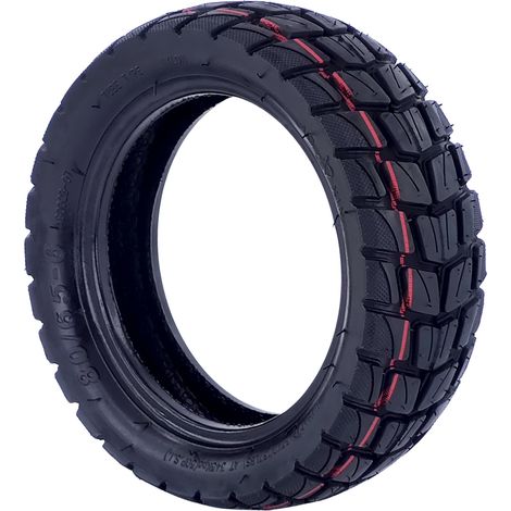 Pneus tout-terrain 10 pouces 80/65-6.5, pneus sous vide antidérapants pour trottinette KUGOO M4/M4 Pro, pneus pneumatiques.