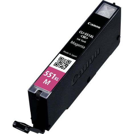 CANON Cartouche d'encre CLI-551M XL grande capacité Magenta (CLI551XL)