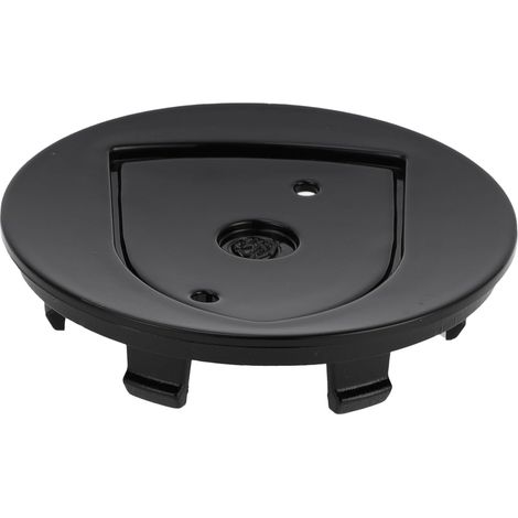 Cache-Moyeu Anti-Rayures Pour 911 65-21 1pc Noir Brillant, Plastique ABS, 76mm OD, Pour Cayenne 2003-2021, OE 7PP601149/9P1601349BJE1, Anti-Rayures, Durable (1/5)