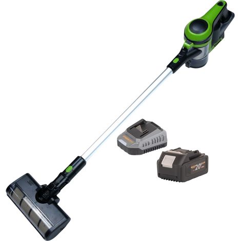 Procraft VP30 Akku Stielstaubsauger 20 V 0,8 l Brushless + 1x Akku 4,0 Ah + Ladegerät