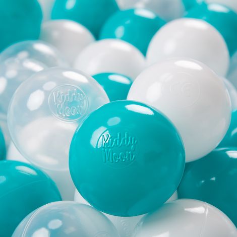 Ballons KiddyMoon pour piscine sèche, en polyéthylène, un ensemble de ballons pour jouer à la maison