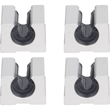 Bloc coulissant en aluminium SBR12UU avec bloc coulissant linéaire de type boîte ouverte et logement de roulement de rail de guidage en aluminium (1/5)