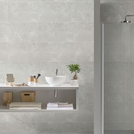 Grosfillex Kunststoffpaneele Element Compact Mineral Beton taupe Paneele