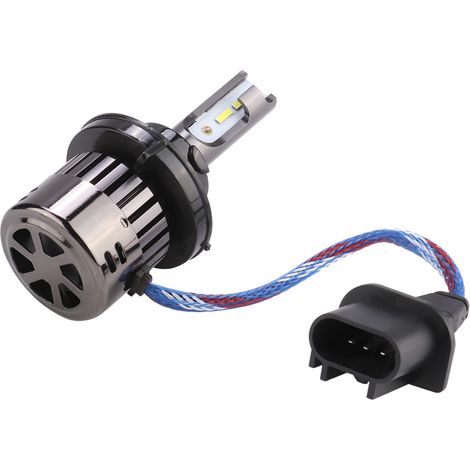 Lot de 2 ampoules LED H13 60W à lumière blanche pour phares de voiture, lumière super concentrée, driver intégré G21