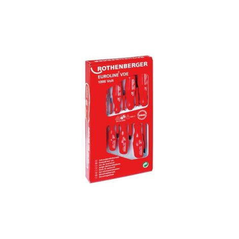 ROTHENBERGER Destornillador-Set VDE, 7piezas - 323126