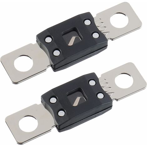 2 x 100A High Voltage Fuse for Cars, Trucks, Construction Vehicles (1/5)