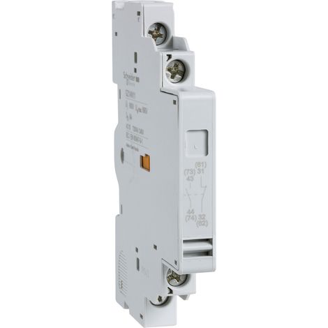Contacto auxiliar para interruptor GZ1 2NO
