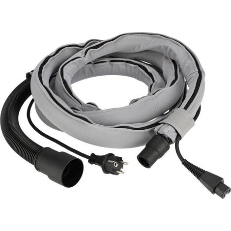 Accessoire pour ponceuse – Câble CE 230V et tuyau 4 m – Compatible Mirka DEROS, LEROS, DEOS – Diamètre tuyau 27 mm, extraction 32 mm (1/10)