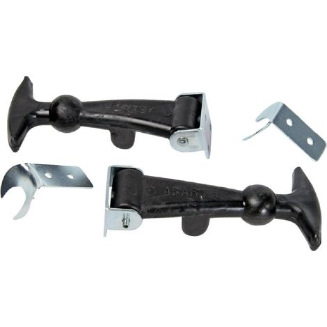 Attaches capot caoutchouc x2 – Fixation pour carrosserie – Dimensions 12 x 6 x 3 cm – Remplacement efficace des attaches usées – Peraline (1/3)