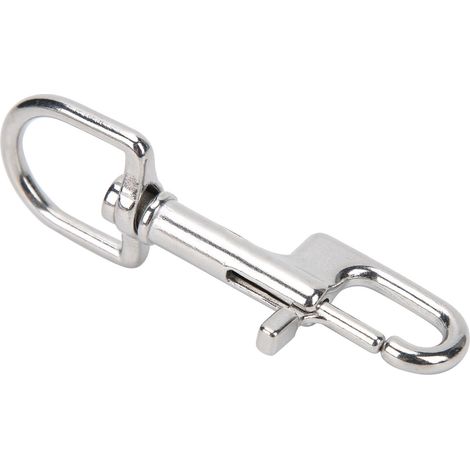 Edelstahl-Karabiner mit einer Öse für Tauchzwecke, 100 mm / 3,9 Zoll Schlaufe (1/5)