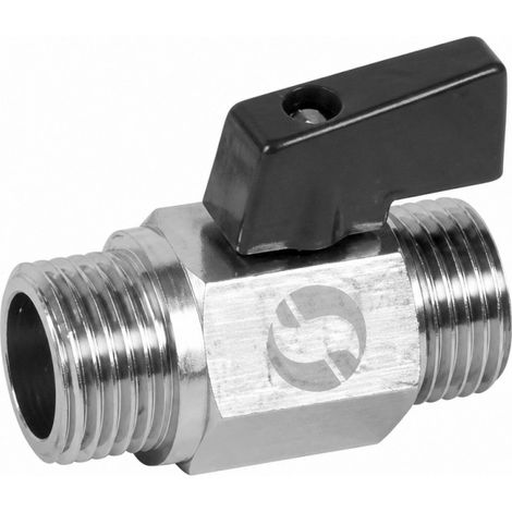 Micro valvola in ottone Maschio-Maschio 05x10