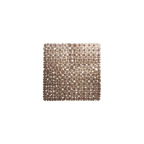 Tapis de Douche Antiderapant,54x54cm(Marron) Tapis de Douche Carrés,Tapis de Baignoire Antidérapant et Anti-moisissure,Tapis de Bain Antiderapant Enfant,Lavable en Machine avec Ventouse Tapis - Crezuo (1/4)