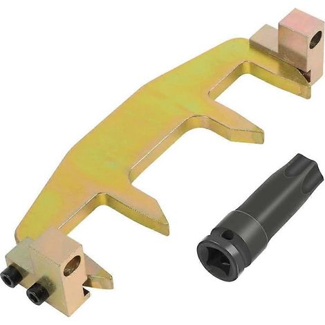 Outil de blocage d'arbre à cames pour moteur Mercedes-Benz M271 C180 C200 E260, kit d'outils de calage avec douille de réglage T100 (1/5)