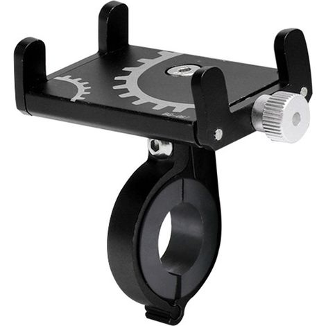 Support de téléphone de vélo réglable, large compatibilité, support de guidon pour moto, vélo, Navigation (1/5)