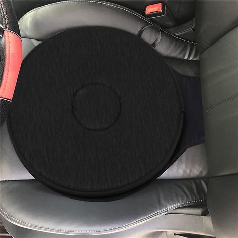 Coussin pivotant pour siège auto pour personnes âgées, rotation à 360°, antidérapant (1/3)