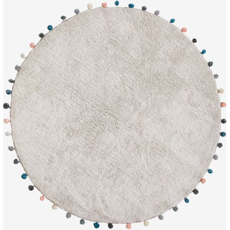 Alfombra Redonda en Algodón (Ø126 cm) Cinder Kids SKLUM              (1/5)