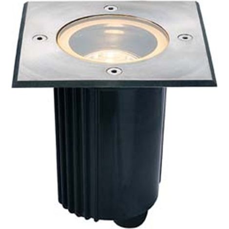 DASAR 80 encastré de sol QPAR51 GU10 carré inox 316 max. 35W IP67 (229324)