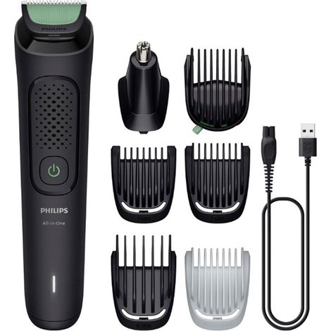 Tondeuse homme Philips MG3935/15 All in One Series 3000 Noir et Vert