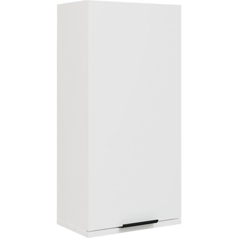 Maison Exclusive - Wand-Badschrank Weiß 32x20x67 cm