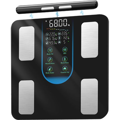 Centra Smart Scale for Body Fat Bathroom Digital Pregnancy BMI Monitor Bluetooth (1/5)