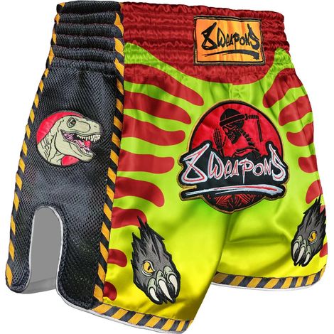 8 Waffen Muay Thai Shorts Jurassic S