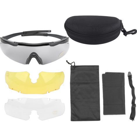Lunettes de Tir Professionnelles Extérieures avec Verres de Rechange (1/5)