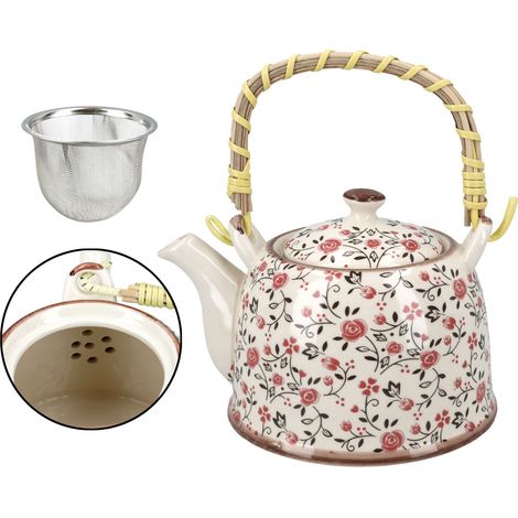 Bollitore in ceramica con infusore