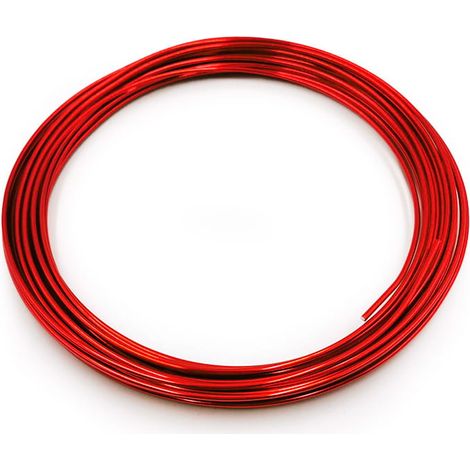 Blumendraht - Ring - 2 mm x 10 m - Rot (1/2)