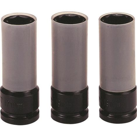 Teng Tools Set di bussole per ruote in acciaio cromato-molibdeno 17-21mm