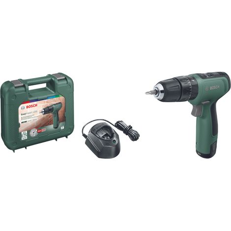 BOHRER BOSCH LI-AKKU 12V. 2 VEL. EASYIMPACT 1200 + KOFFER (1/5)