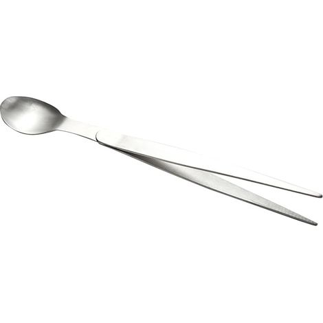 Cuillère De Dégustation - 1 Pièce - Acier Inoxydable - Baguettes Et Pince Intégrées - Cuisine Et Restaurant - 20,5 Cm (1/5)