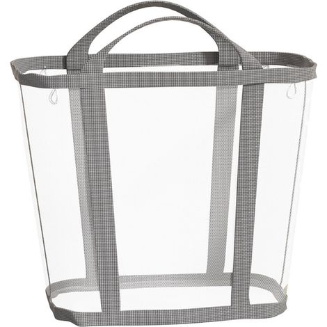 Bolsa para guardar ropa, cesta plegable resistente - Gris XL