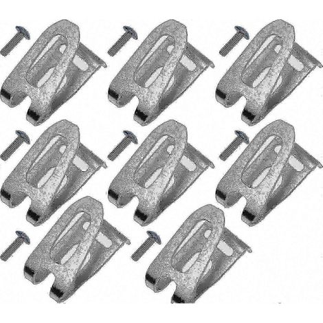 Support de ceinture 8 pièces avec vis pour Makita 346449-3 324705-1 346034-2 346317-0, accessoires d'outil (1/3)