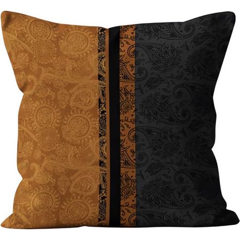 Housse de coussin en velours 40x40 cm VELVET O02, par Soleil d'ocre