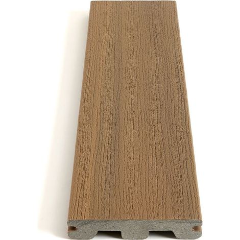Lame de terrasse composite EDGE TimberTech 23×136 mm Couleur coconut - Longueur lame 366cm (1/5)